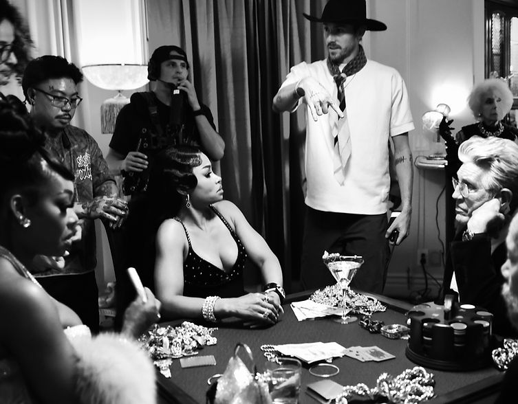 JT Kappenstein on set