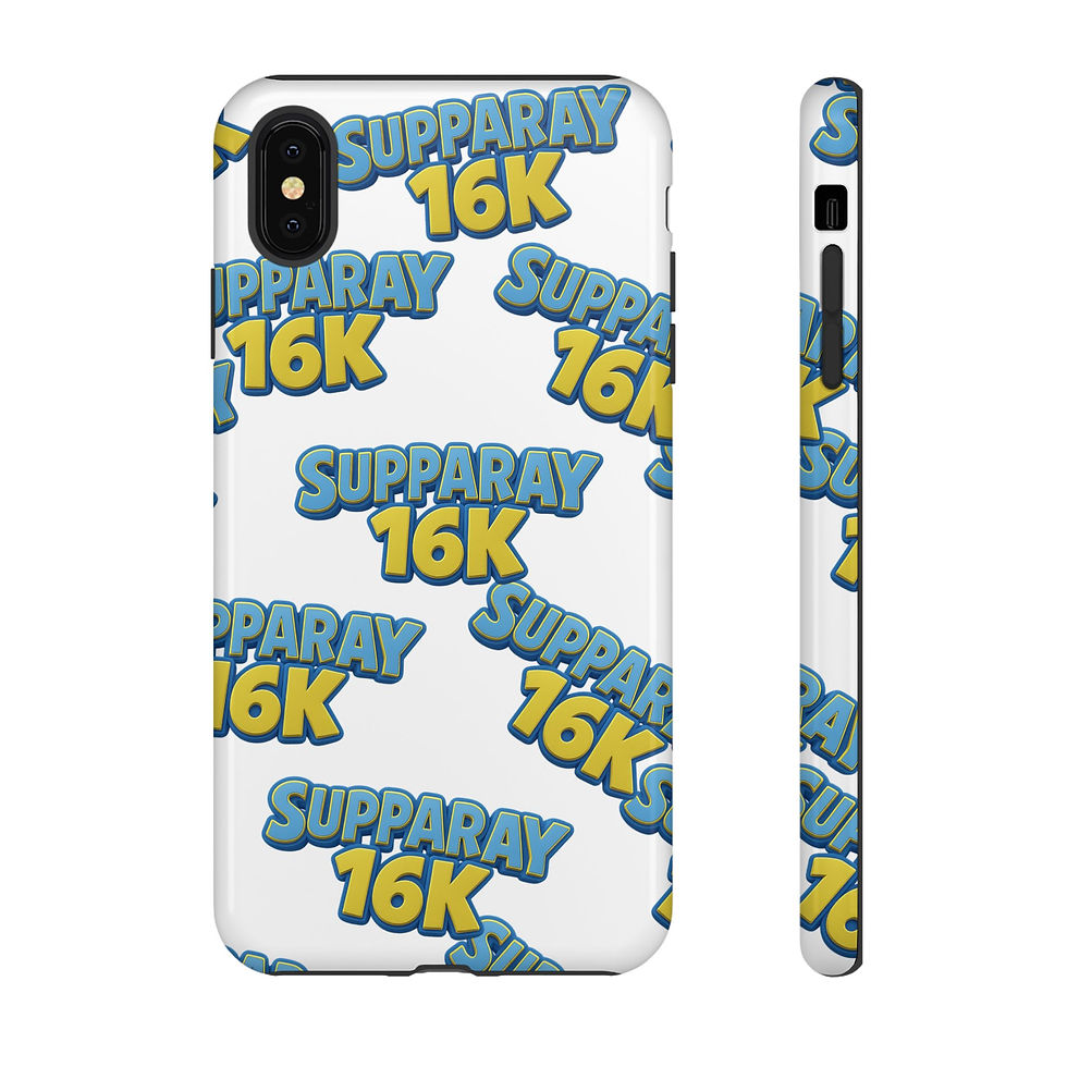 Thumbnail: Tough Case - 'SUPPARAY 16K' Patterned Phone Case