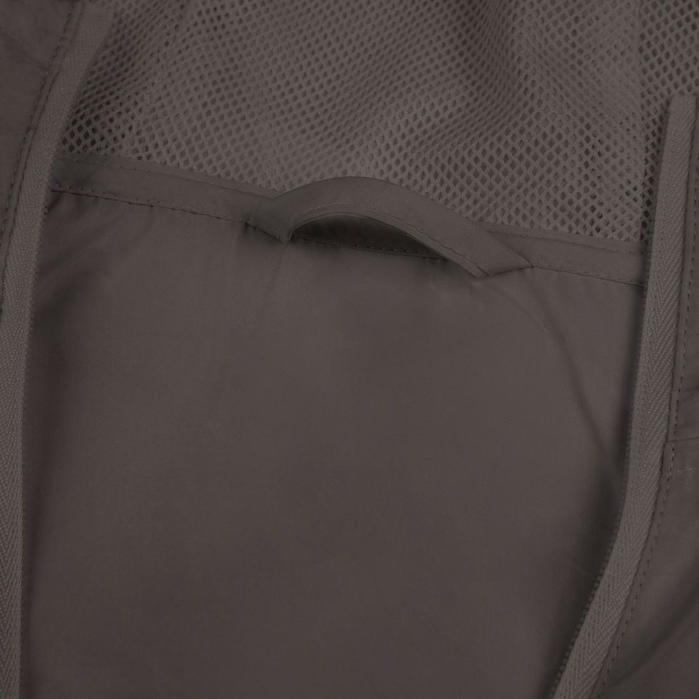 Thumbnail: GoopScoop Breezy Days Crew Windbreaker Jacket — Cartoon Duo Graphic Zip-Up