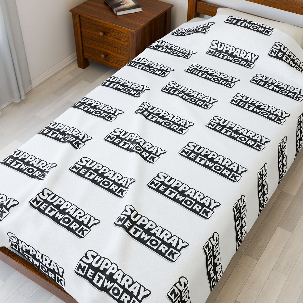 Thumbnail: Velveteen Plush Blanket — SUPPARAY NETWORK