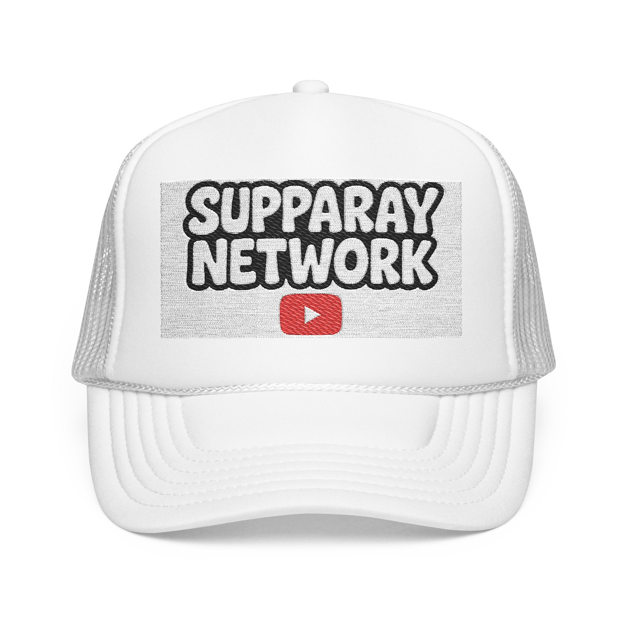 SuppaRay Network Embroidered Foam Trucker Hat