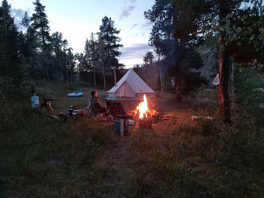 wilderness glamping alberta
