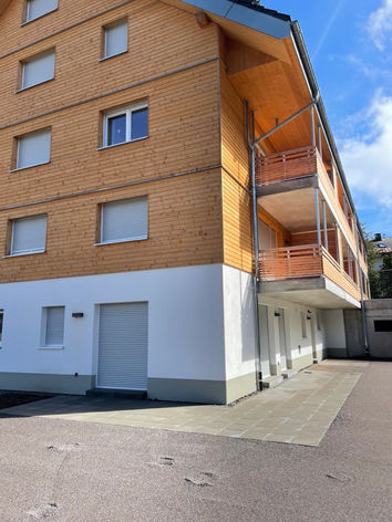 Unten rechts ist unser Balkon