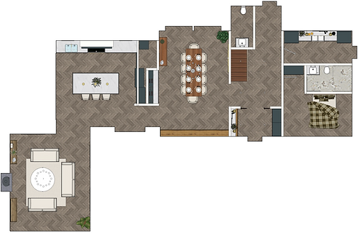 Kitchen Design Floor Plan