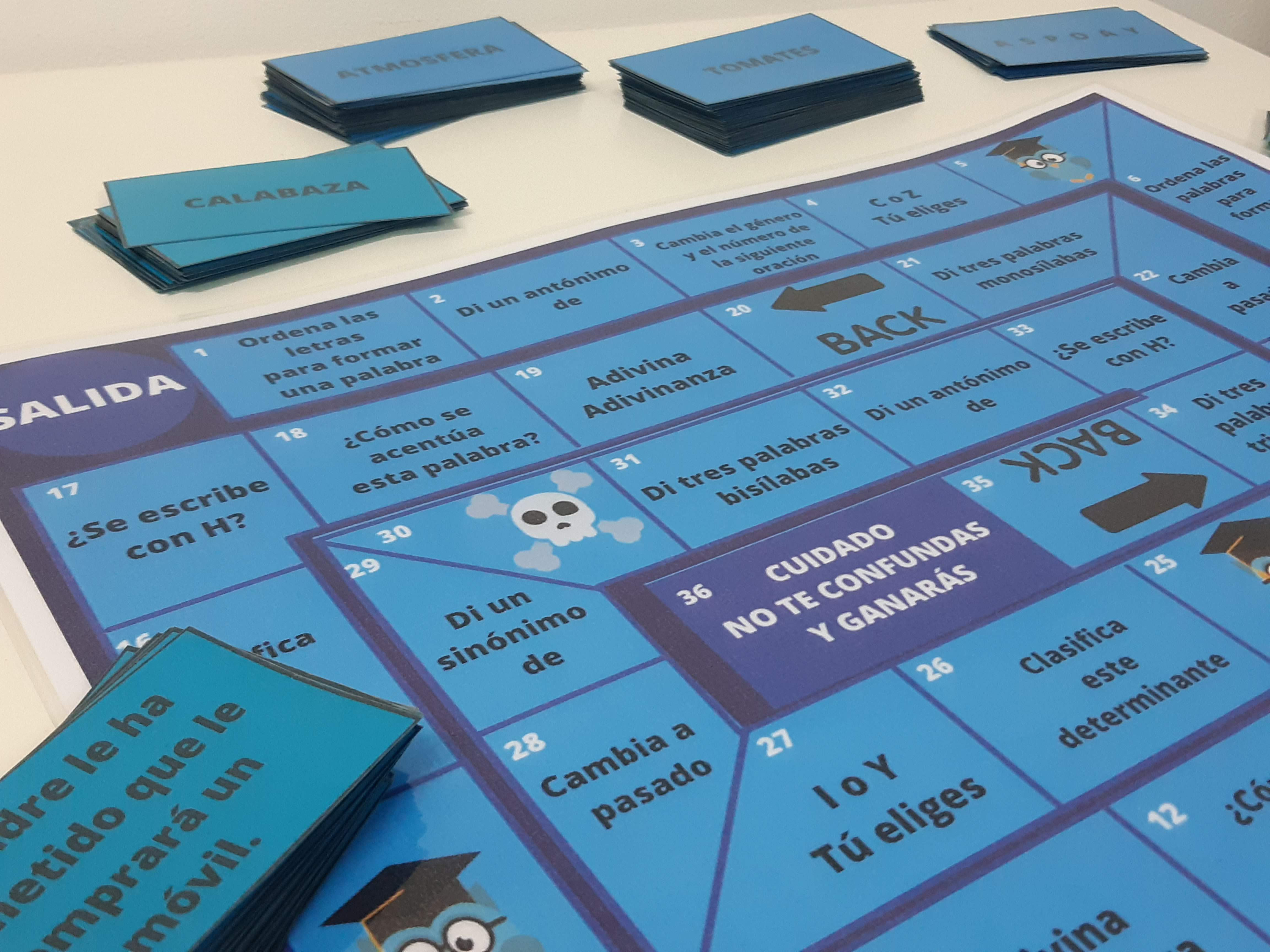 JUEGO DE MESA DE LENGUA PRIMARIA