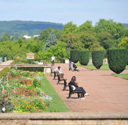 Jardin de l'esplanade de Metz