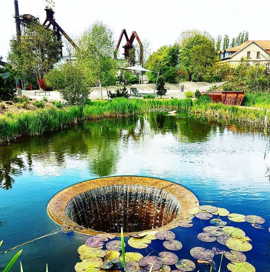 Jardin des traces à Uckange