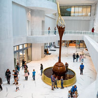 Chocolate Fountain at Lindt Home of Chocolate