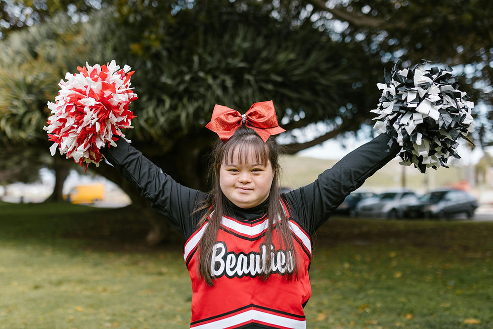 Cheerleader With Down Syndrome
