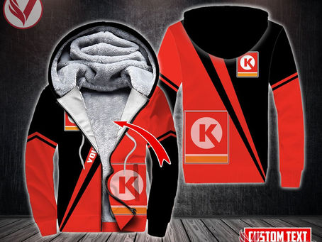 Fleece Circle K Uniform Custom Clothes, Cool Gifts For Employees - Vesles2014S