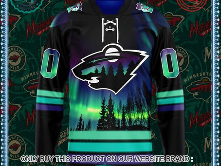 Minnesota Wild Northern Light Hockey Jersey - Show Your Team Spirit