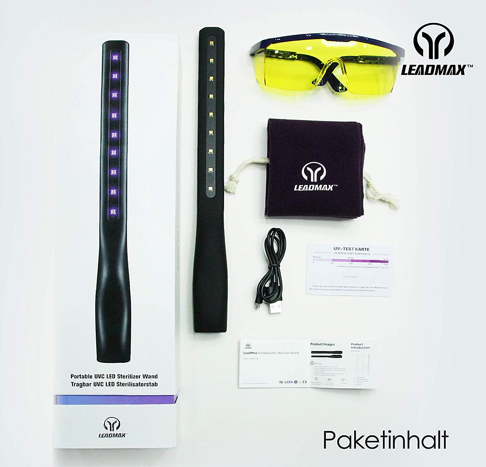 Miniatura: LEADMAX Tragbar UVC LED Sterilisator