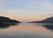 Loch Ness at sunset