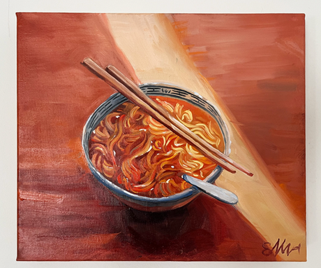 Comfort Meal- Oil on canvas