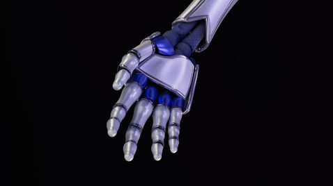 Hand- Front View