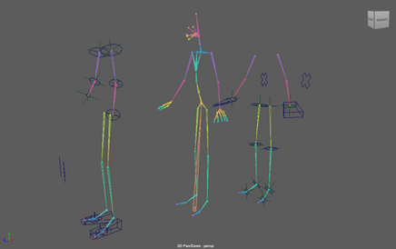 Character Rig- IK and FK Limbs