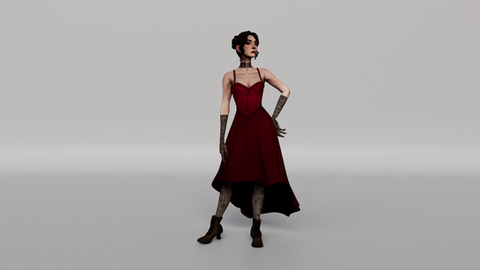 Adeline- 3D Character Model