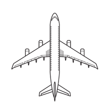 drawing of airplane