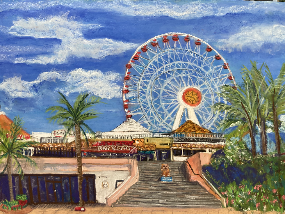 Okinawa, Icon Ferries Wheel, Sunabe