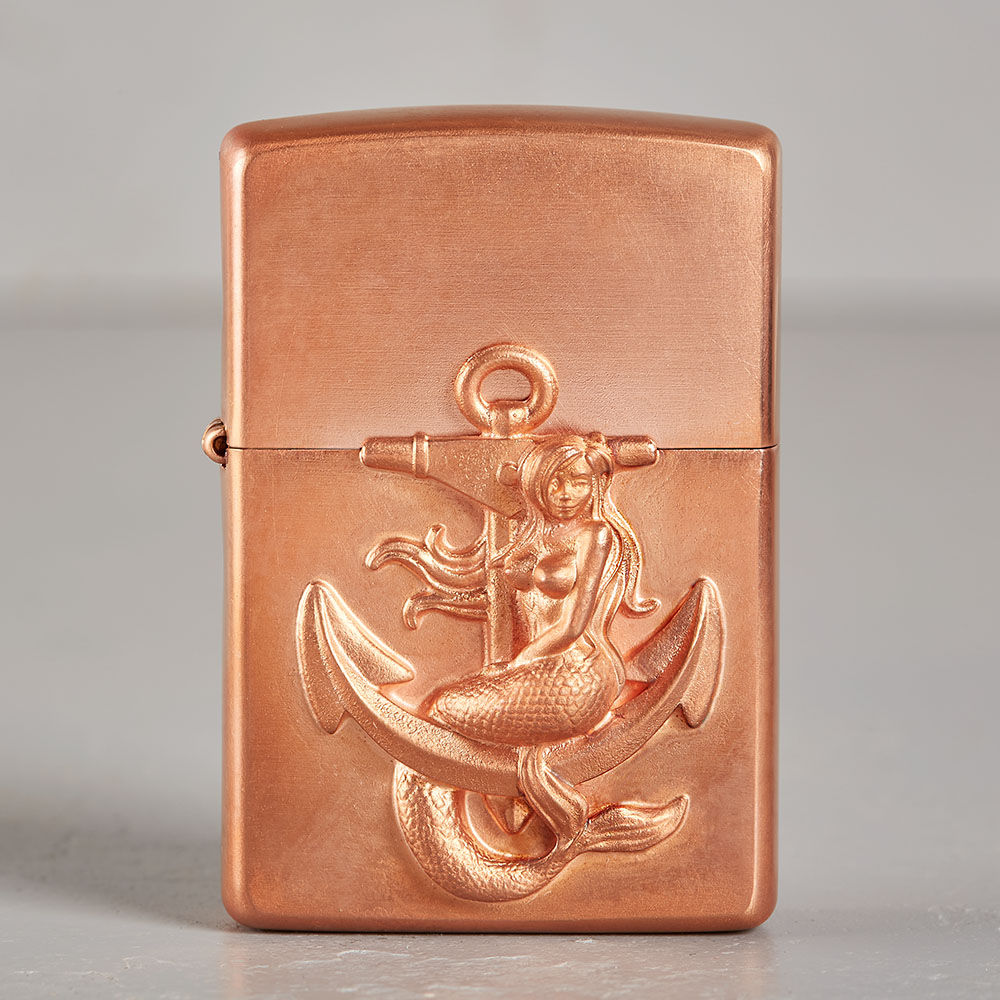 ZIPPO Meerjungfrau | hart auf hart | kupfer