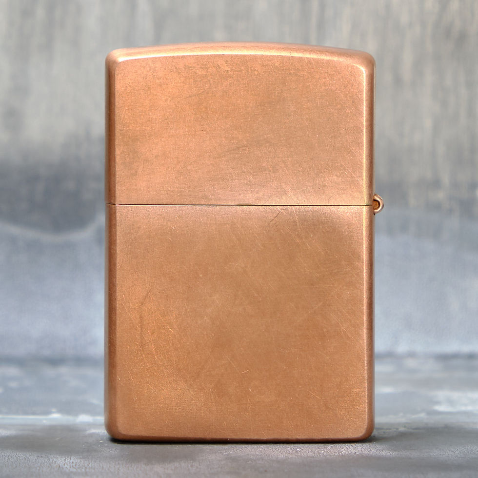 Thumbnail: ZIPPO Goldgewicht No.1 von hartaufhart - verkupfert