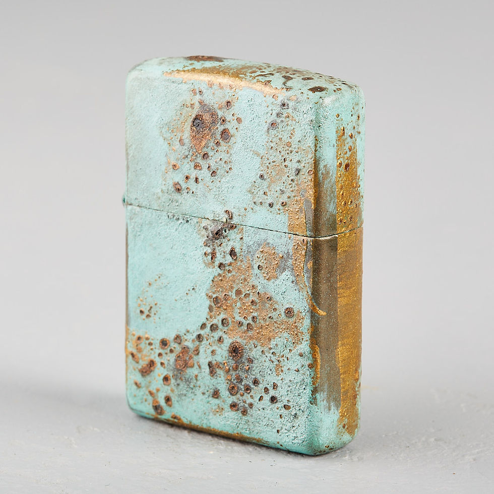 Thumbnail: zippo, hartaufhart, silket, abstrakt, custom, silke trunz, hart auf hart