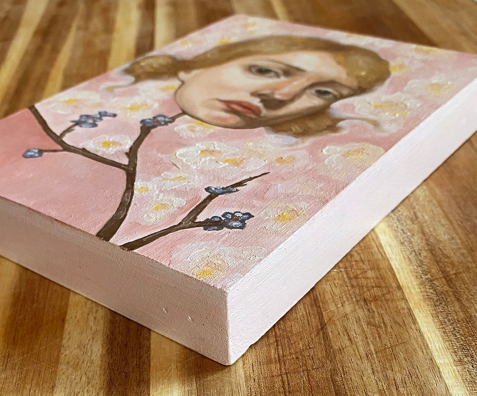 Thumbnail: AGATHA – Original Oil Painting