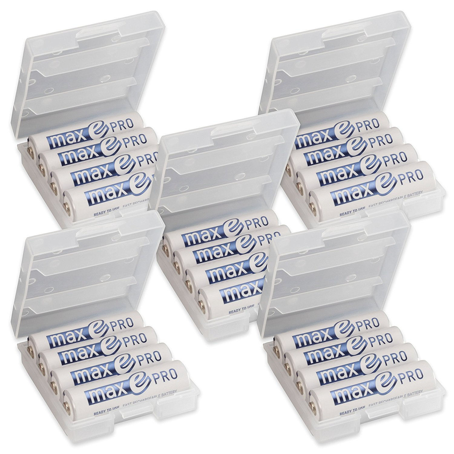 ANSMANN maxE Pro AA Rechargeable Batteries 2000mAh Low Self-Discharge (LSD) AA B