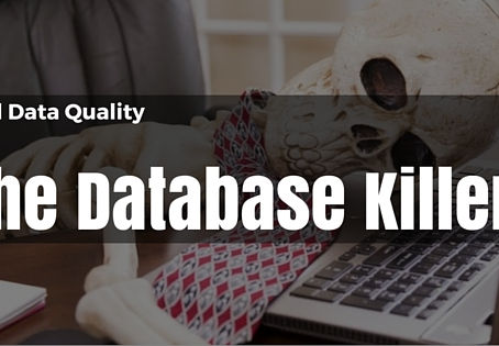Bad Data Quality Is The Database Killer!