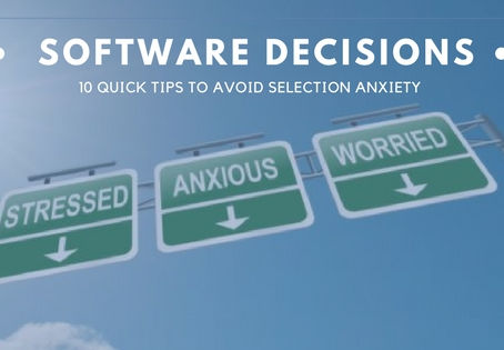 Top 10 Actions To Do To Avoid Software Selection Anxiety