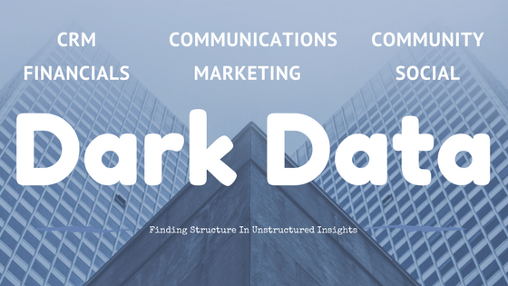 Unstructured Dark Data in Nonprofits