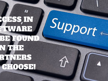 Success In The Software Partners You Select