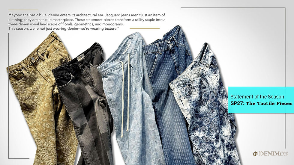 Statement of the Season SP27 | The Tactile Pieces