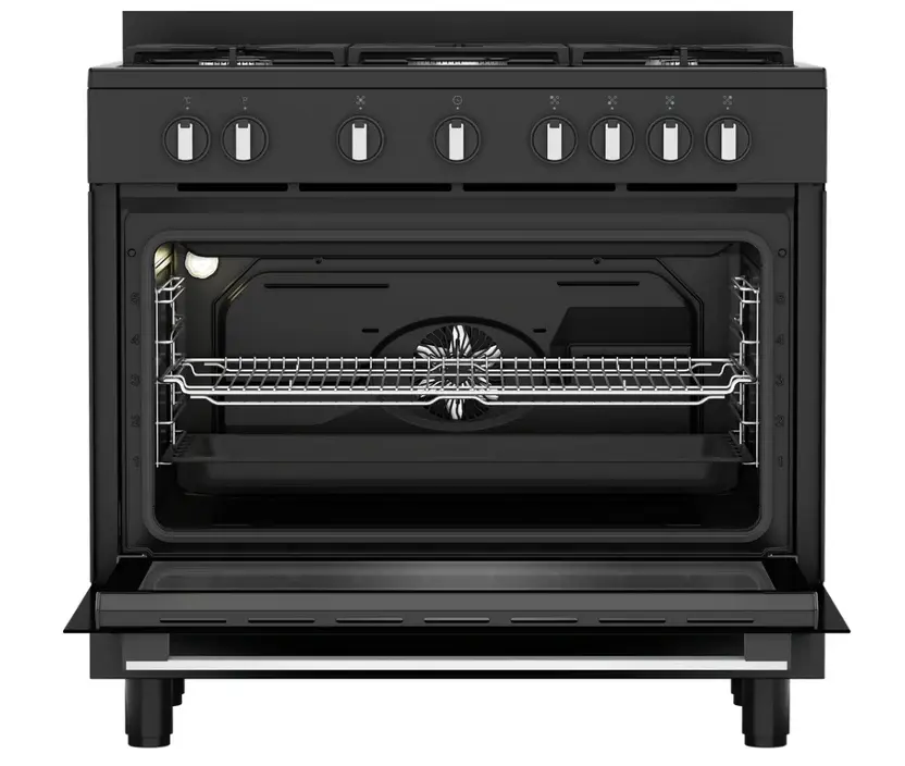 Defy DGS90GEB 90cm Gas Electric Range Cooker Black