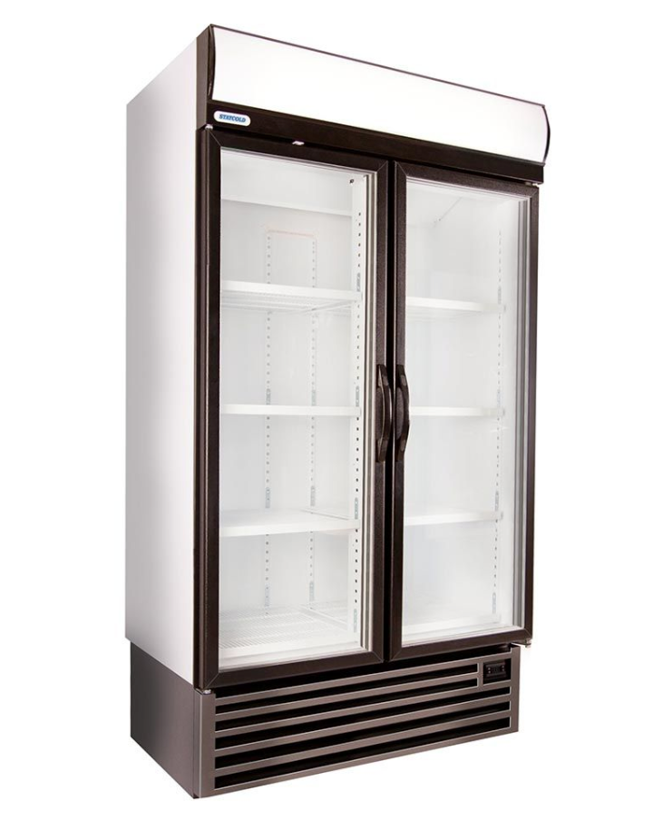 Thumbnail: STAYCOLD Hinged Double Door Display Freezer