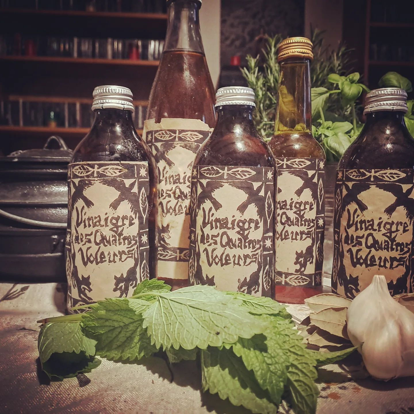 Vinaigre des quatre voleurs