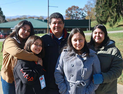 Family Picture at Mount Pisgah Academy