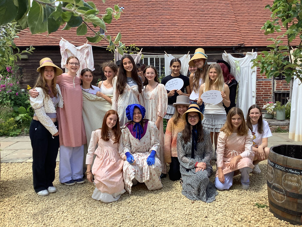 Jane Austen's house greets Year 10
