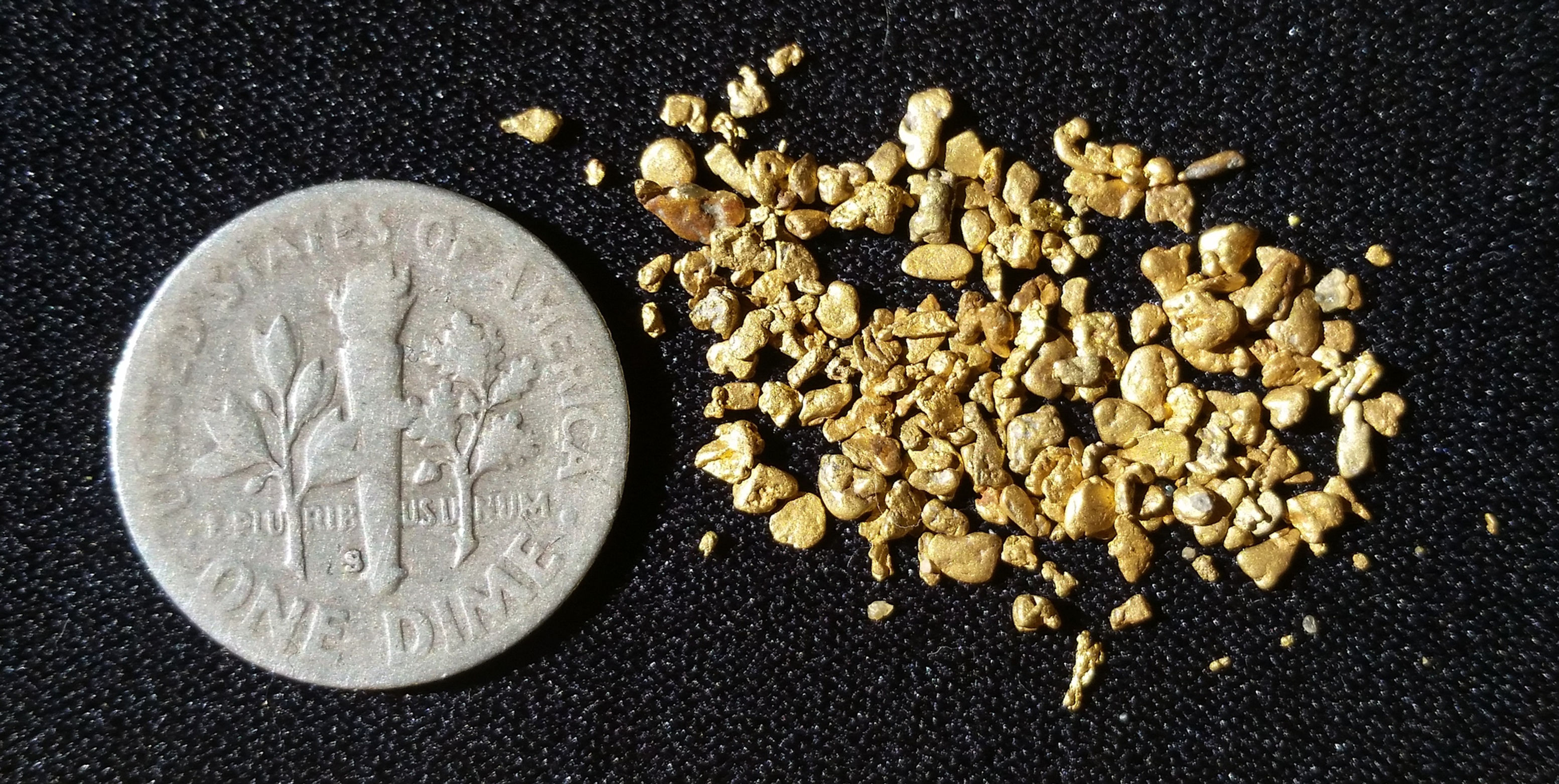 2 Grams of Fine Gold from Mother Lode Area of California