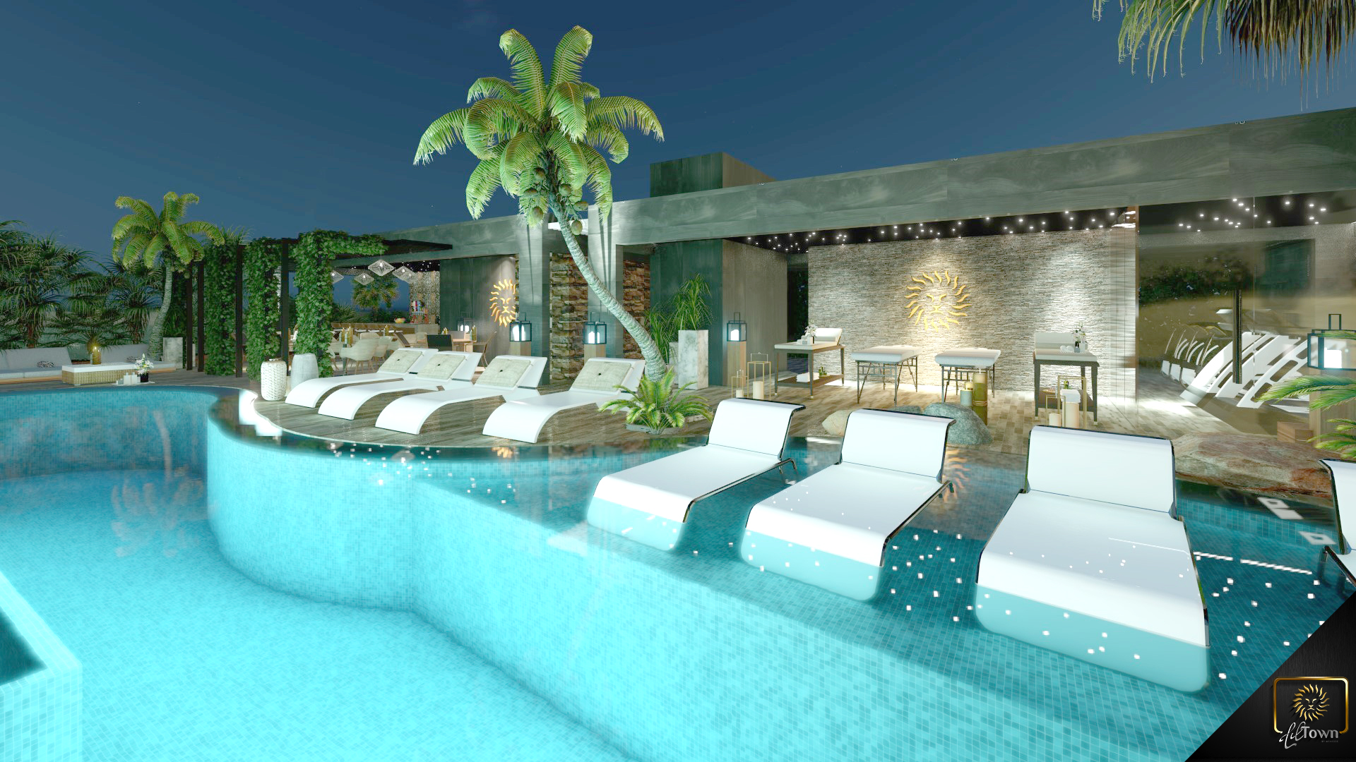 Resultado de imagen de menesse lil town playa del carmen