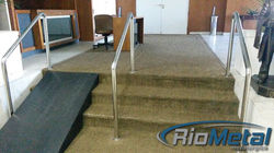 Corrimão em aço inox