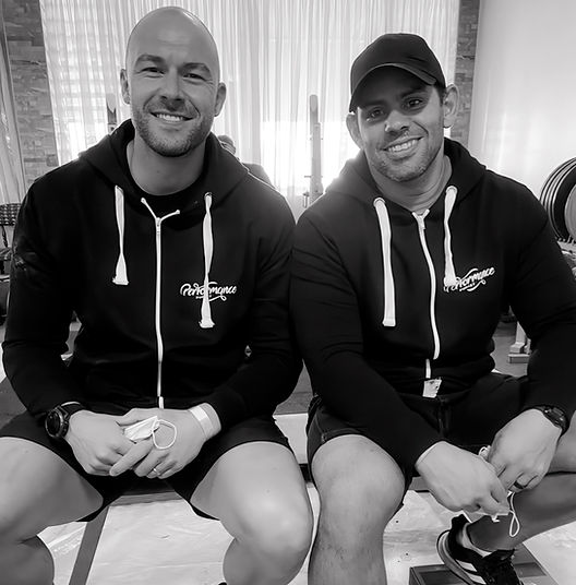 Joshua and Darryn, founders and owners of Performance Purist