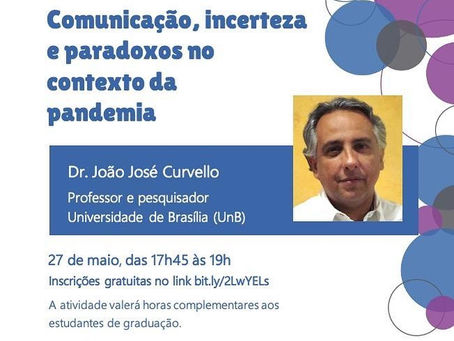 IdentidadeRP promove evento online com o Dr João José Curvello (USP)