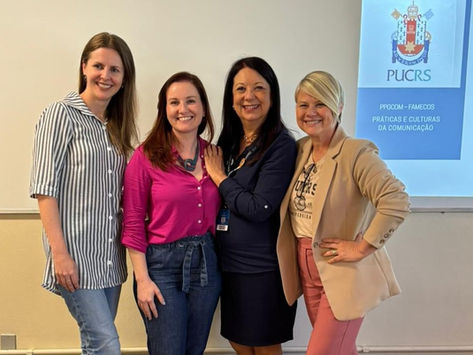 Mestranda Rafaela Redin destaca defesa de dissertação na Famecos