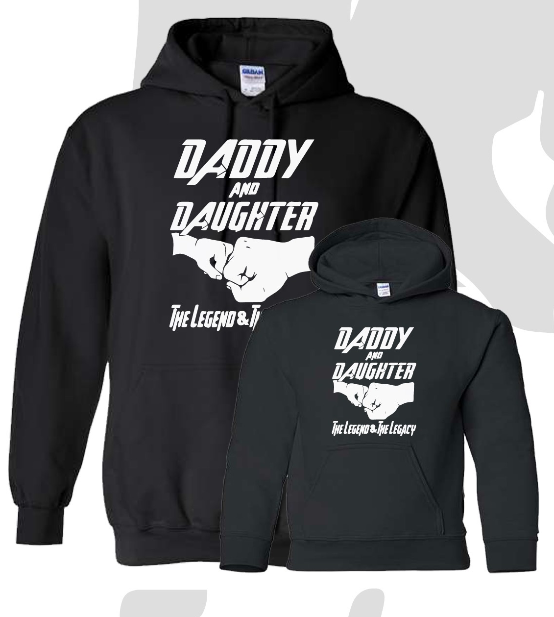 Daddy & Daughter Matching Hoodies