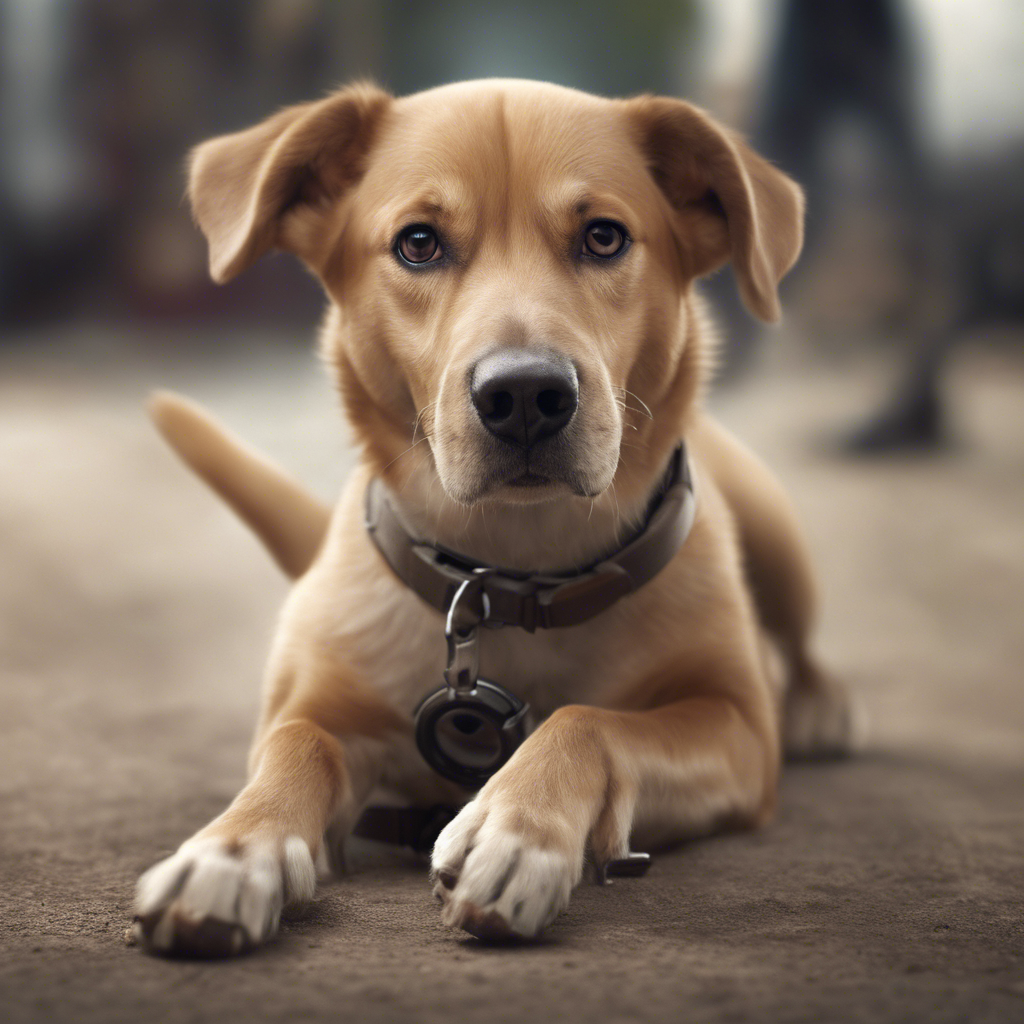 Dog training routine