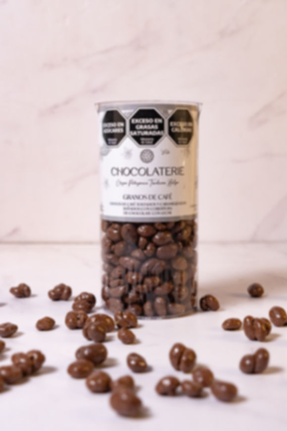 Granos de café Colombia bañados en Chocolate con Leche