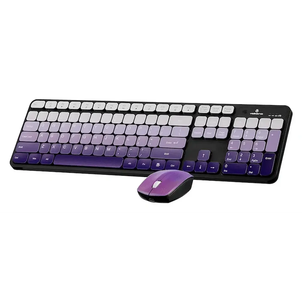 Thumbnail: Volkano Prism Series Bluetooth Wireless Keyboard and Mouse