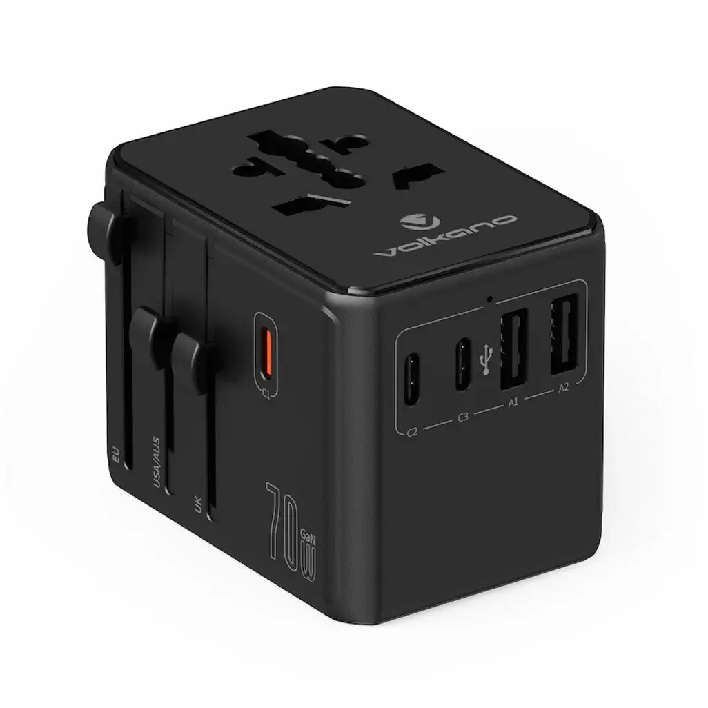 Volkano Jetsetter series 70W PD Travel Adaptor