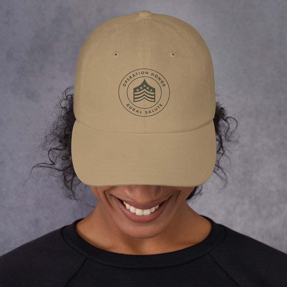 OHRS Dad hat (Army Green Logo)